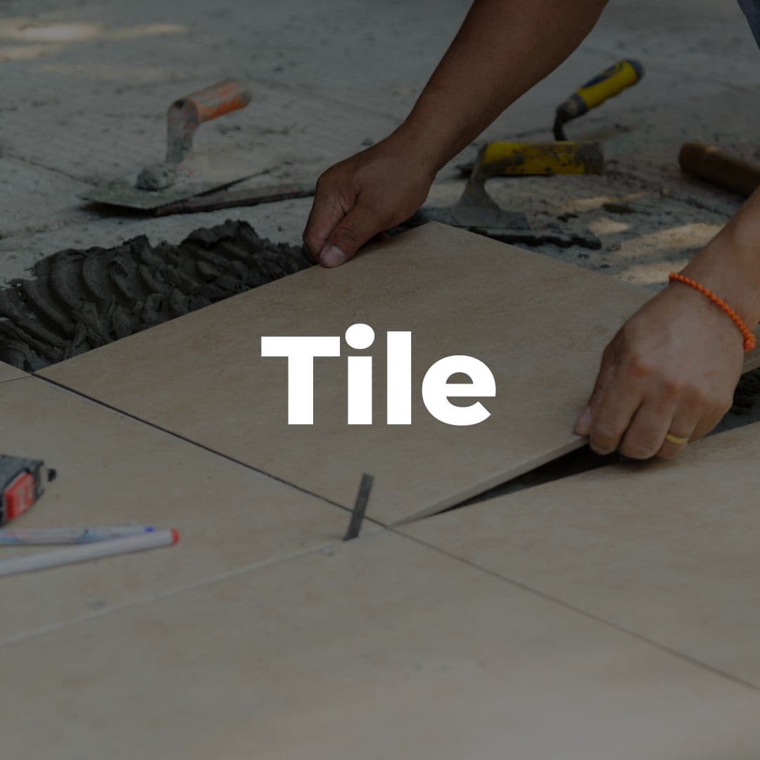 Tile flooring installed by Amcor Carpets in Phoenix, AZ
